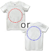 ユニカオリジナルTシャツ<br>クスリエオーダー片面印刷<br>/全5サイズ（男女兼用）