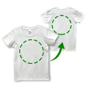 ユニカオリジナルTシャツ<br>クスリエオーダー両面印刷/全5サイズ（男女兼用）