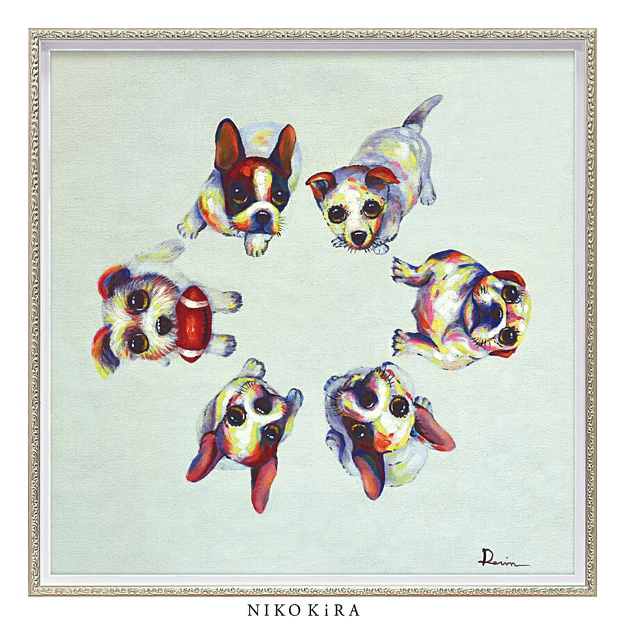 大感謝セール 動物 かわいい アート 絵画 おしゃれ 犬 ネコ ペイント 幅63cm 猫 いぬ パネル 名画 風景画 絵画 絵 壁掛け 飾り 癒やし ホテル サロン プレゼント ギフト アートフレーム インテリア おしゃれ アート モダン 絵画 かわいい 絵