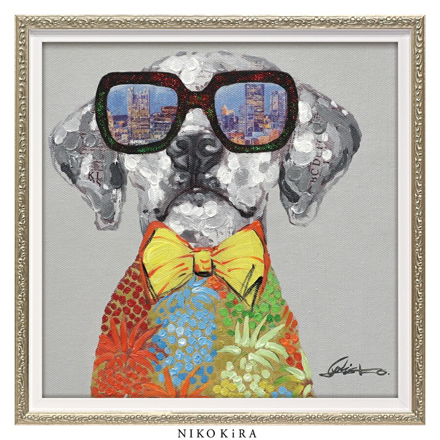 絵画　額付 (黒）油絵 uF6-050220　可愛い子犬 Amazon.co.jp: 絵画 絵 額付き (黒）油絵 uF6-050220 可愛い子犬