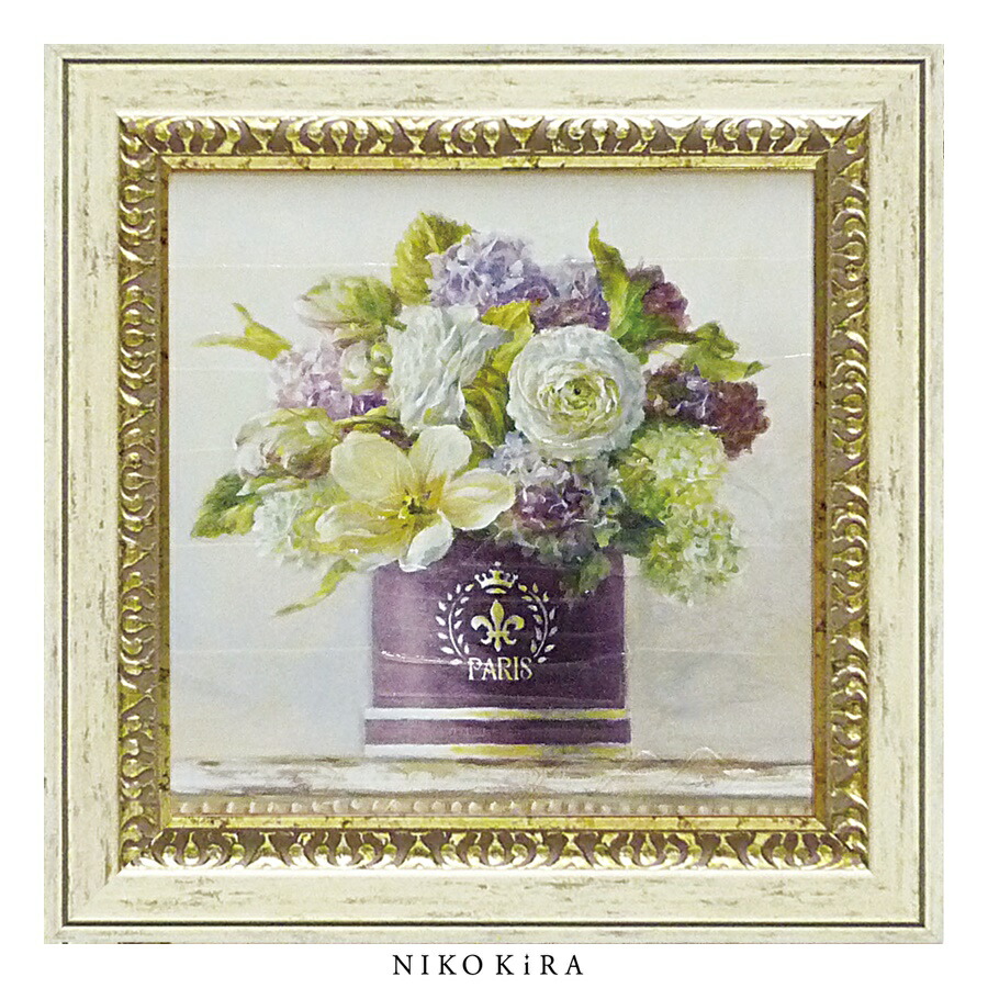 新作人気モデル チューリップ ナイ ダンフイ おしゃれ 油絵 カラフル インテリア 絵 かわいい 絵画 植物 モダン 花束 はな アート 花 おしゃれ イン 送料無料 玄関 トイレ リビング パネル アート 高さ41cm 幅41cm ハットボックス オーベルジーヌ You Dn