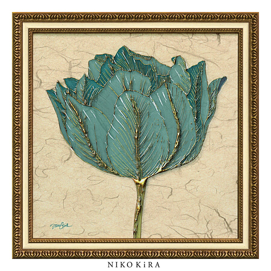 楽天市場】絵画 ダイアン スティムソン「ゴールド ターコイズ