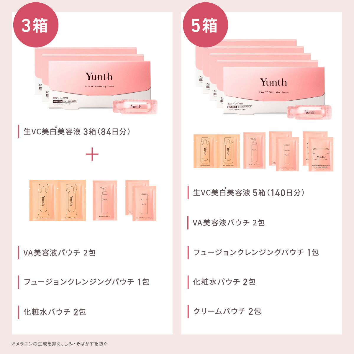 3日10:00〜限定セット+P30％還元】【公式】Yunth 生ビタミンC 美白美容