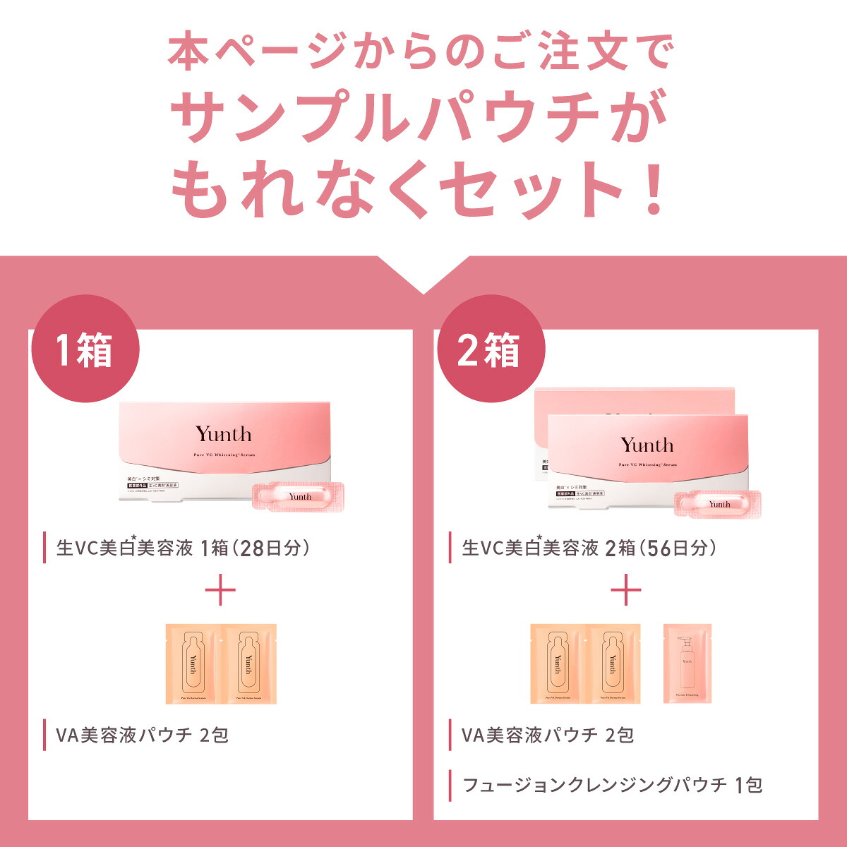 P30%還元+本日限定セット23:59マデ】【公式】Yunth 生ビタミンC 美白