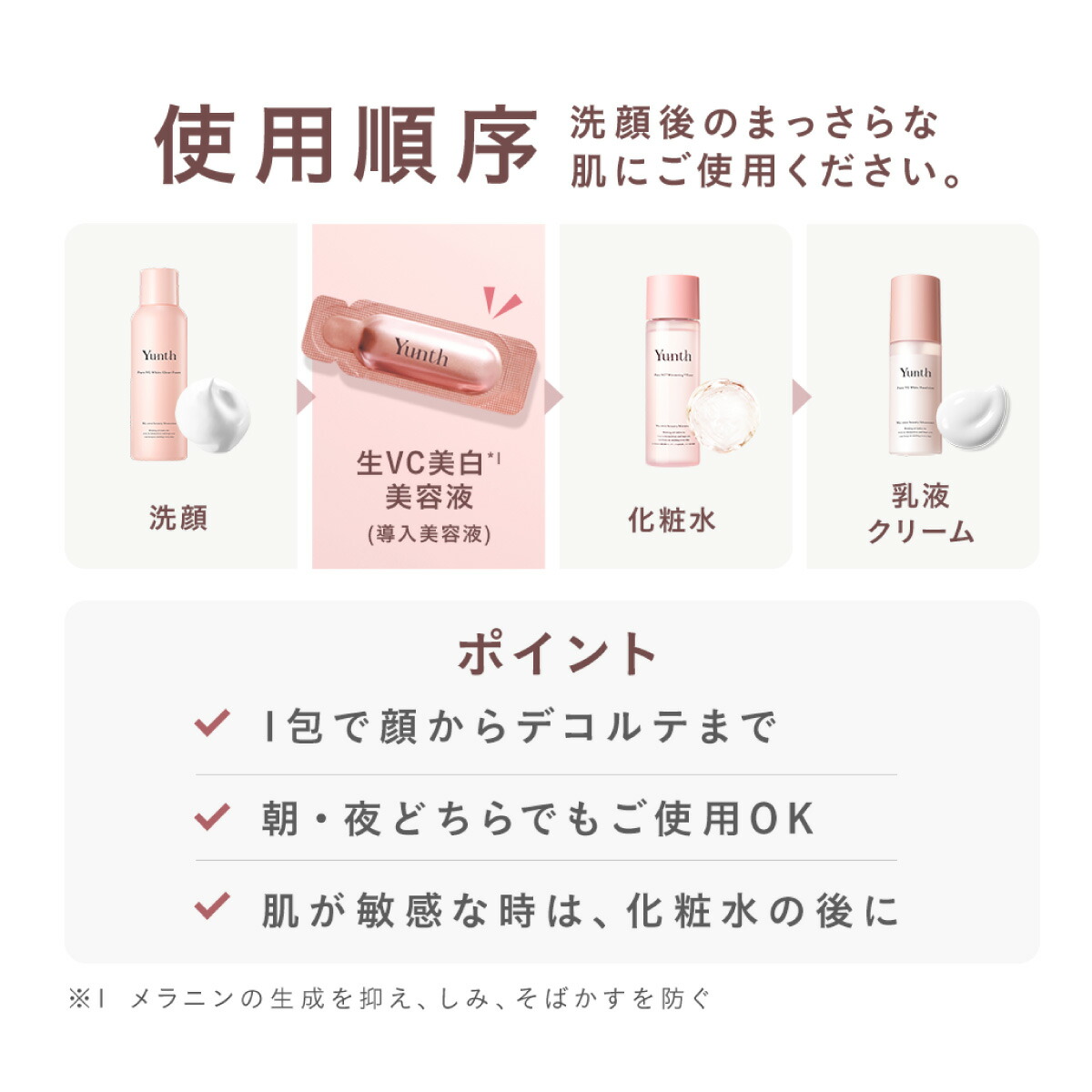公式】Yunth 生ビタミンC 美白美容液 ミッキー＆ミニー限定パッケージ