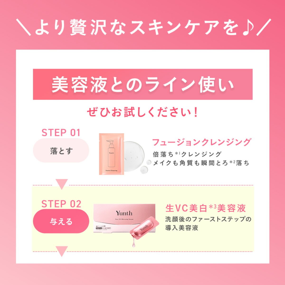 公式】Yunth 生ビタミンC 美白美容液 ミッキー＆ミニー限定パッケージ