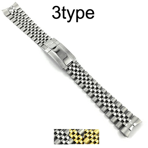 チューダー　プリンスデイトデイ　コンビブレス　20mm TUDOR（チューダー） チュードル 向け」輸入王オリジナル 5連 ブレス