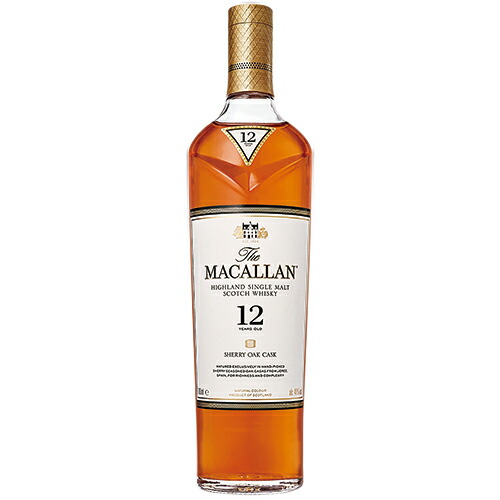 【楽天市場】ウイスキー ザ マッカラン 12年 40度 700ml (70058☆) 洋酒 Whisky(32-3)：輸入酒のかめや