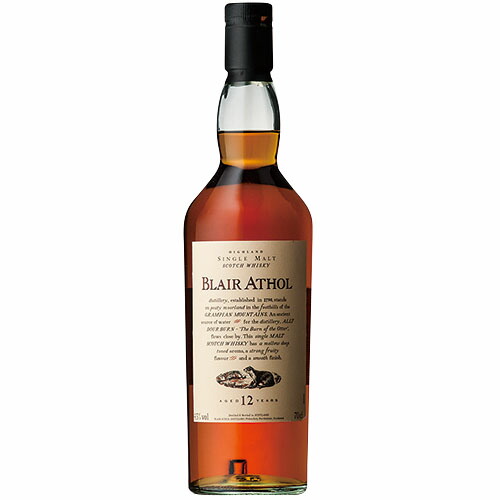 楽天市場 ウイスキー 花と動物 Ud ブレアアソール 12年 700ml 洋酒 Whisky 77 5 輸入酒のかめや