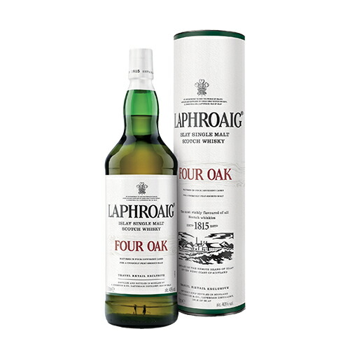 楽天市場】ラフロイグ フォーオーク 1000ml 40度 箱付 Laphroaig