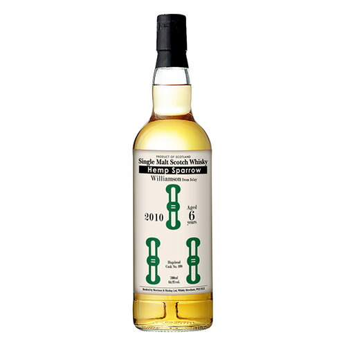 【楽天市場】ウイスキー ヘンプ スパロー ウィリアムソン 2010 700ml (77708) 洋酒 Whisky(98-0)：輸入酒のかめや