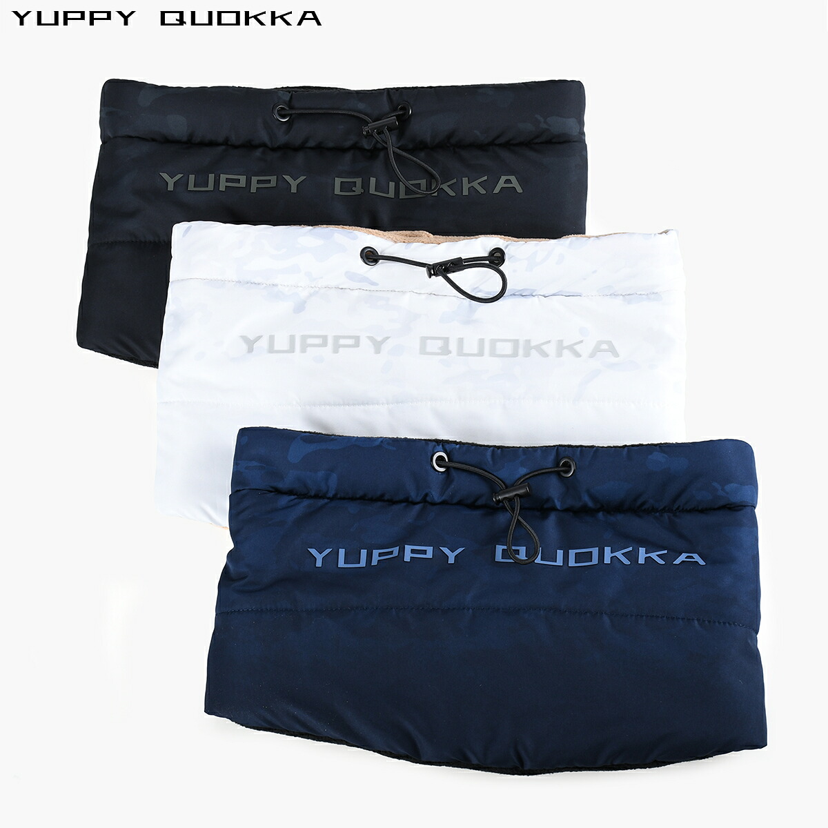 【秋冬新作】ネックウォーマー YUPPY QUOKKA 公式 ゴルフ×タウンユース アーバンミリタリー ゴルフウェア メンズ REMUIM OMBRE CAMO SERIES 快適 防寒 保温 防風 おしゃれ