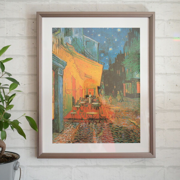 楽天市場】アートフレーム Vincent van Gogh Square Frame 夜の