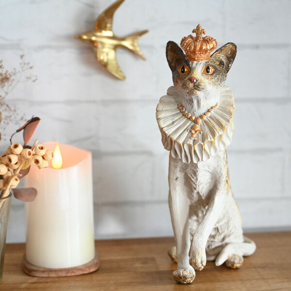 楽天市場】【新商品】CN09 シェリーキャット 猫 ネコ ねこ 王冠