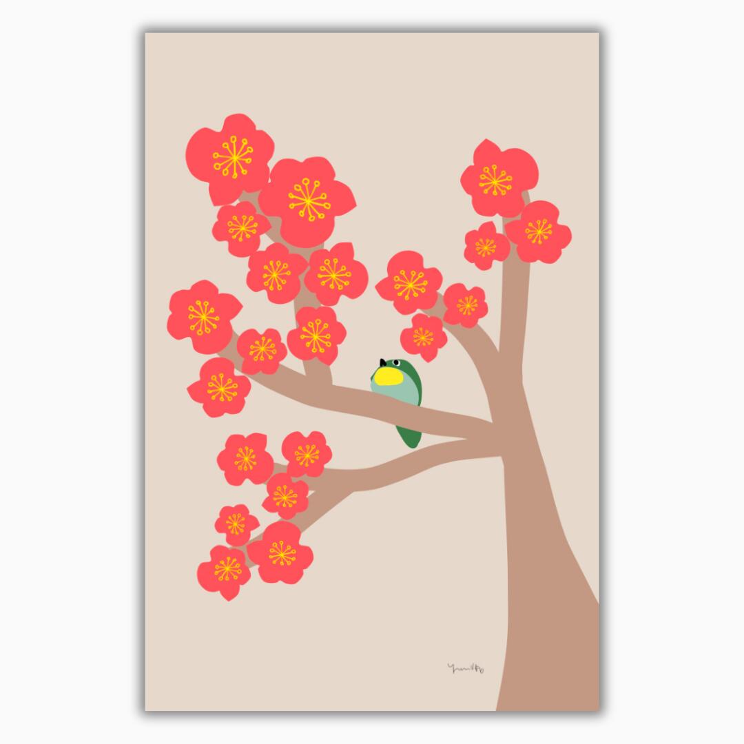 楽天市場】「桜」ポスター ポストカード ミニポスター はがき 桜