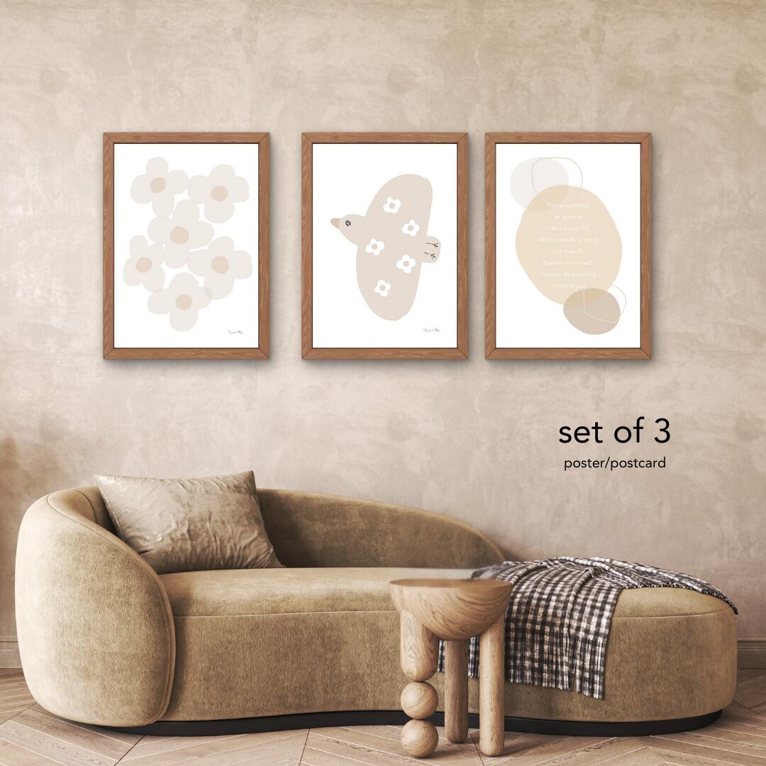 【専用出品】額付きポスター 50×50cmポスター 3枚セット(新品) 楽天市場】【お得な3枚セット】 ポスター ポストカード はがき ミニ