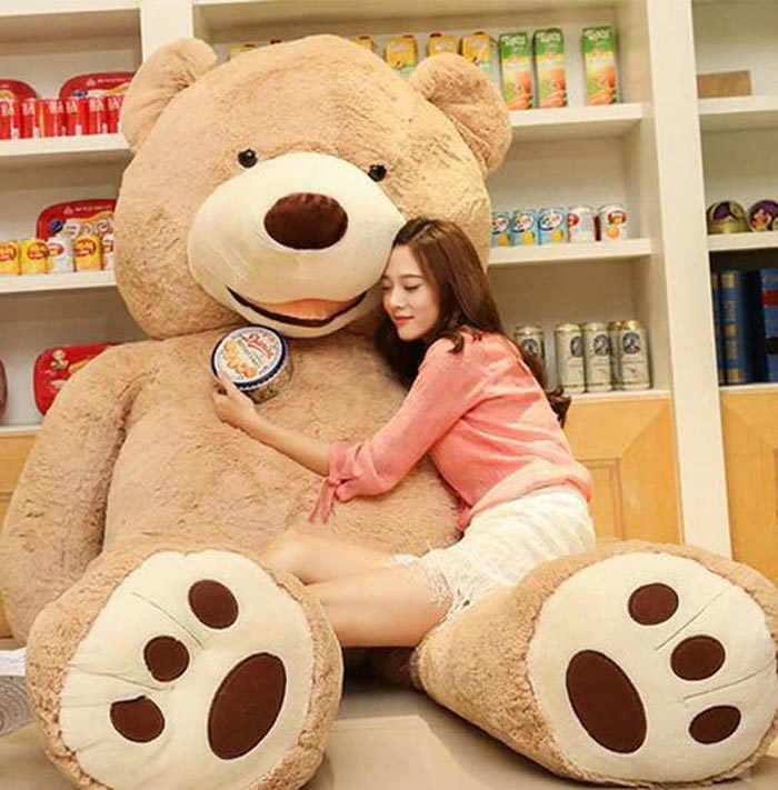 楽天市場】くま テディベア ぬいぐるみ 熊ぬいぐるみ 特大 巨大 くま