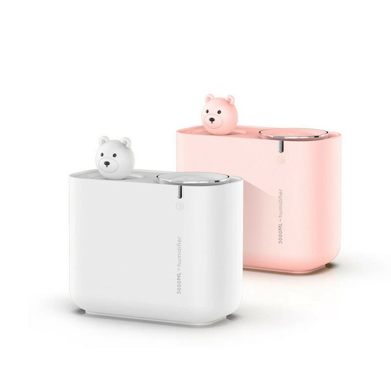 双口噴霧 卓上加湿器 静音 除菌 かわいい 小型 おしゃれ オフィス USB 加湿器 卓上 超音波 大容量 アロマ