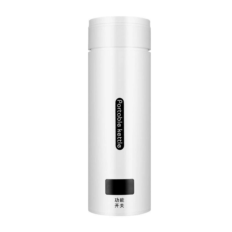 旅行用 携帯湯沸かし器 トラベルケトル 電気ポット 携帯用 小型 500ml ハンドル付き 電気ボトル ポータブル