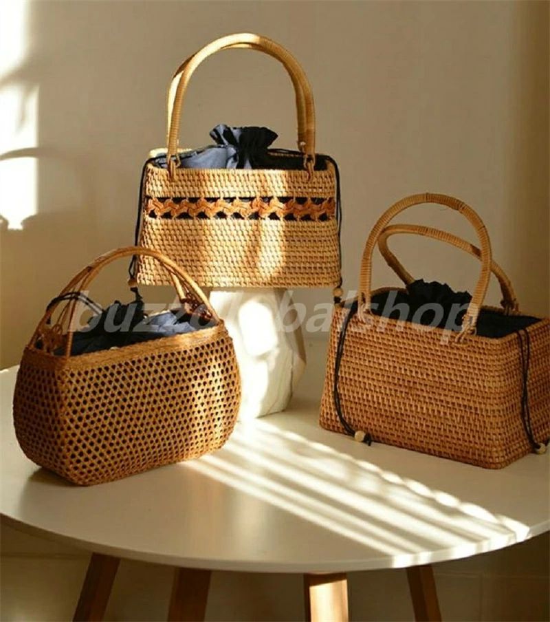 楽天市場】純手制秋藤野の食事の手籠異境風情田園風籐編みの収納手籠