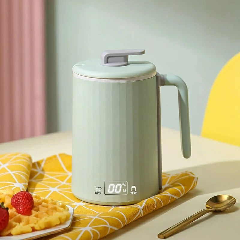 450ML 最大8時間保温 革新的な調乳ポット 小型 コーヒーポットケトル 湯沸かし器 保温付き 電気ケトル