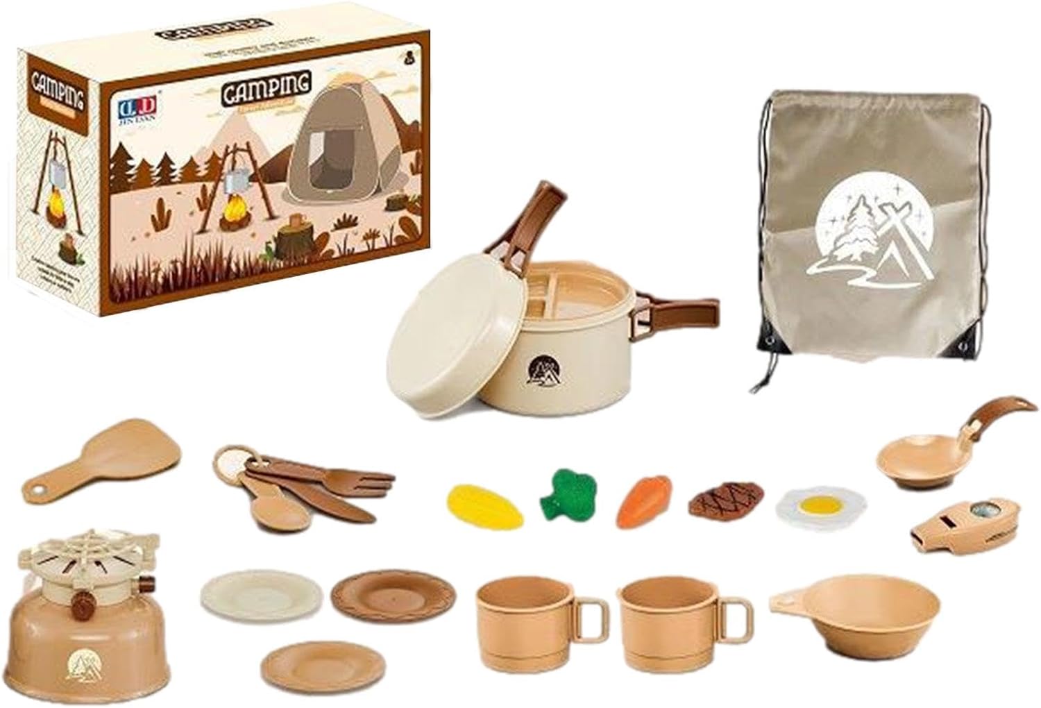 楽天市場】ごっこ遊びセット、キャンプごっこおもちゃ、キャンプごっこ