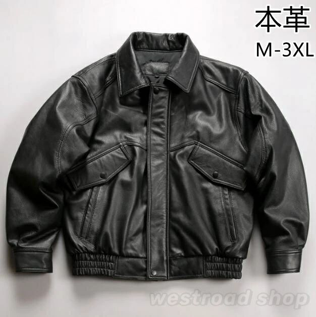 メンズ ダウンジャケット 羊革 本革 ダウン80% ライダースジャケット レザージャケット ブルゾン バイクレザー 秋冬|Yuri Yuri Fashion