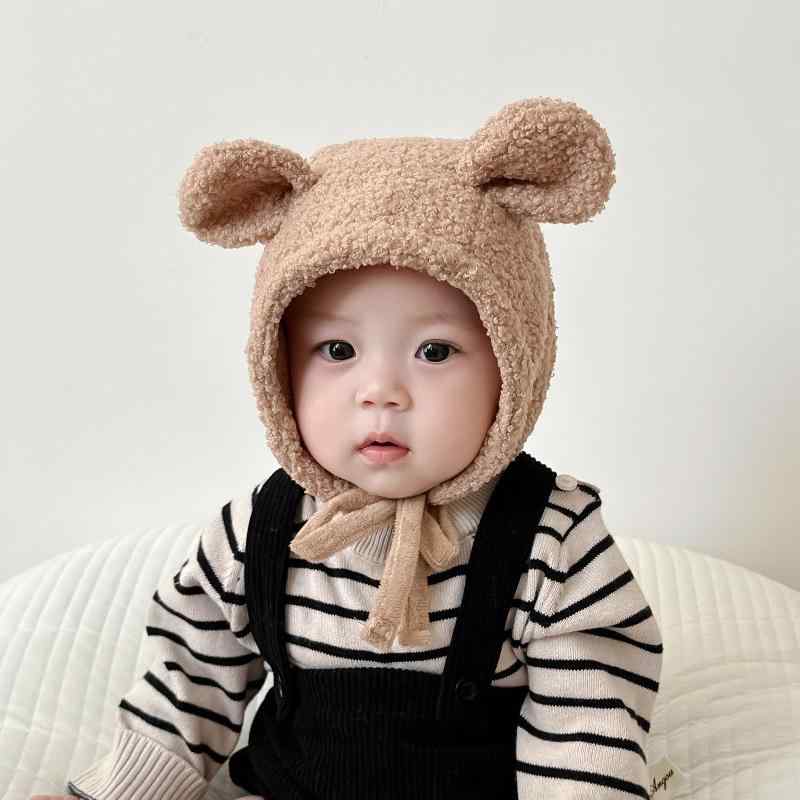 あったか 0歳 包頭 秋冬 女の子 2歳 1歳 小月齢 厚手 保温 ニット帽 護耳 かわいい 男の子 防風 帽子 ベビー 超萌