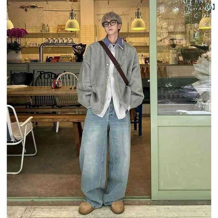 レッグ 広広とした 青味 ともし火 成年者 分かりやすい 韓国 服 成人男性服 成人男性用 モテ オシャレ かっこいい 秋冬 春夏 流行り物