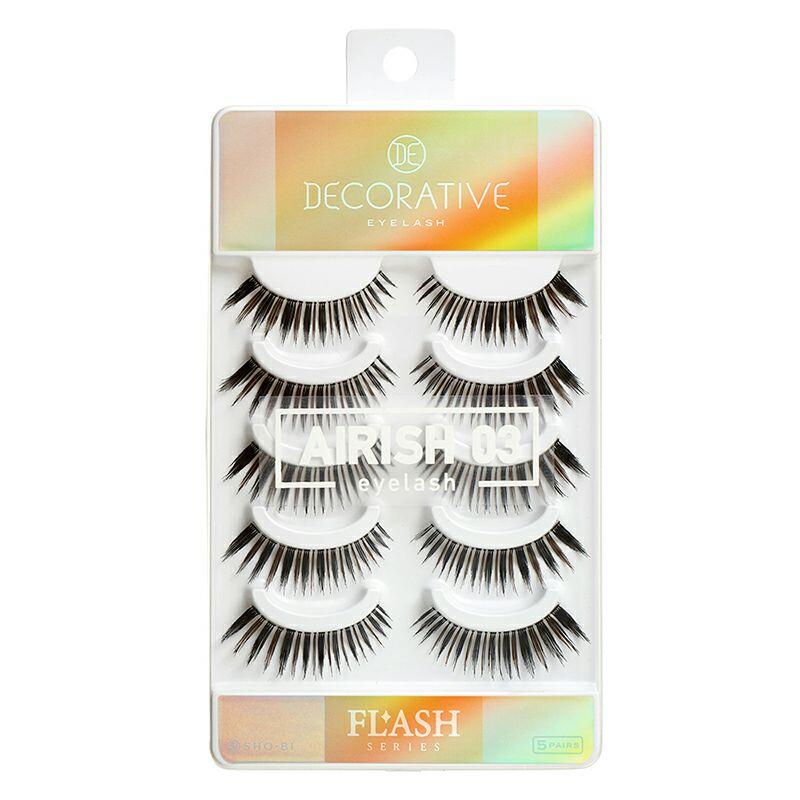 楽天市場】DECORATIVE EYELASH デコラティブアイラッシュ つけまつげ 上まつげ用 FLASHシリーズ BRUSH ブラッシュ01  SE49064：PocketCompany 楽天市場店