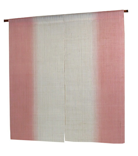 【楽天市場】【当店通常販売価格15.400円】麻のれん のれん：縦染ぼかし桜色100cm丈（手織り和風麻暖簾）/グラデーション：のれん ...