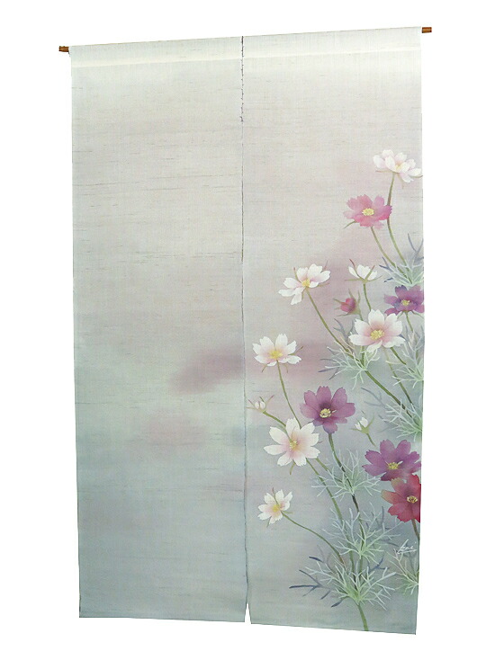 オススメ　超美品　レア　夕立窯ののれん　桜 オススメ 超美品 レア 夕立窯ののれん 桜 ぼろ - のれん