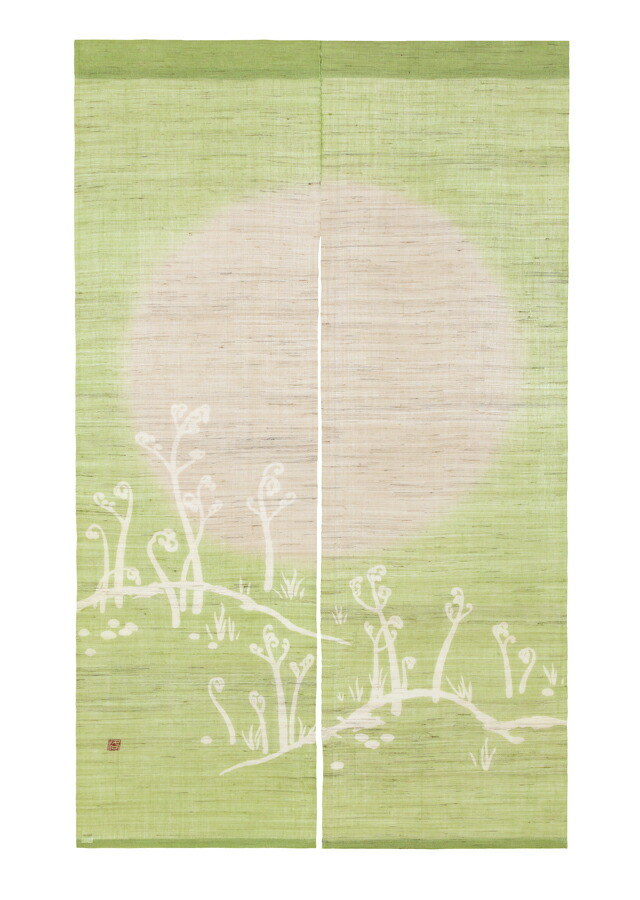 新品・未使用 ※ 京都洛柿庵・手描きのれん・サクラノトキ ※ 新品・未使用 ※ 京都洛柿庵・手描きのれん・サクラノトキ ※
