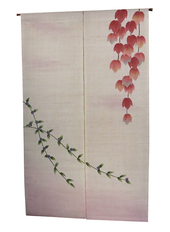 楽天市場】麻 のれん：藤/ 和風 暖簾 /受注製作 おしゃれな 和モダン