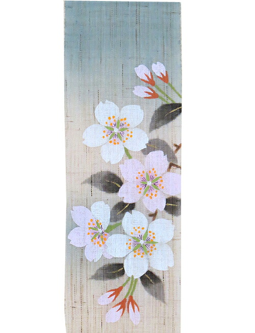 桜の和布タペストリー 楽天市場】和風タペストリー 桜・さくら草花 /メーカー取り寄せ和風