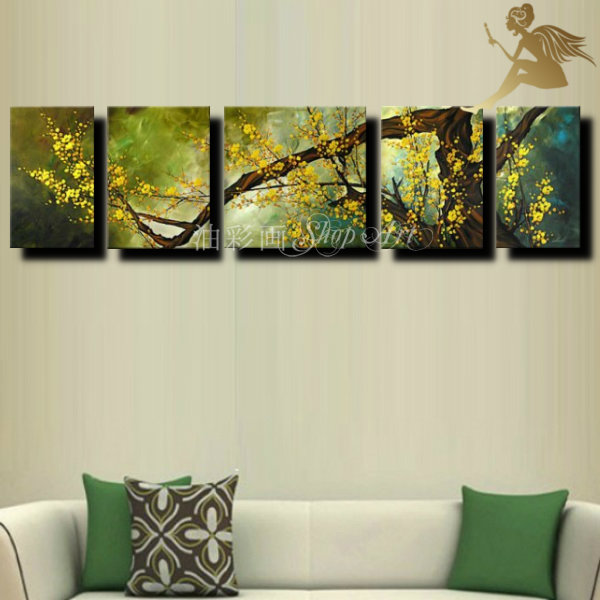 超新作 1324 おしゃれ 和モダン インテリア 絵画 壁掛け 手書き 油絵 風景画 絵 絵画 インテリア 送料無料 絵画 和モダン 絵 和風 モダン インテリア アートパネル 花 ５パネルset 和風の黄色いお花 1324 Www Mamanminimaliste Com