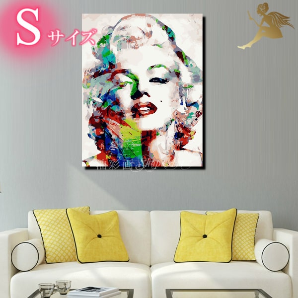 油彩画　人物　パネル　インテリア 楽天市場】特大 1パネル【手書きの油彩画】『モダン アートパネル