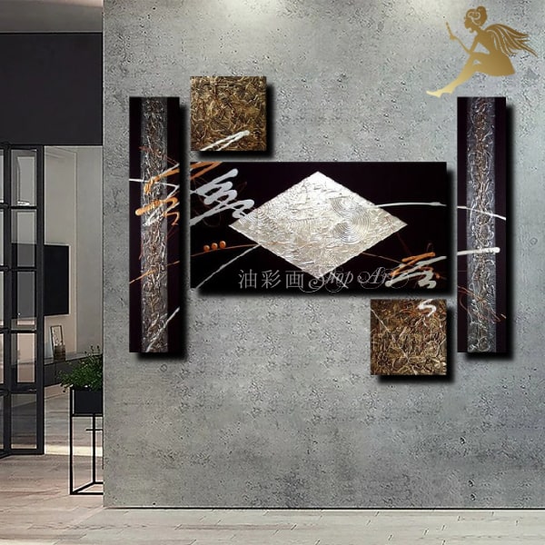 楽天市場】油絵 抽象画【手塗】絵画 インテリア【送料無料】モダン