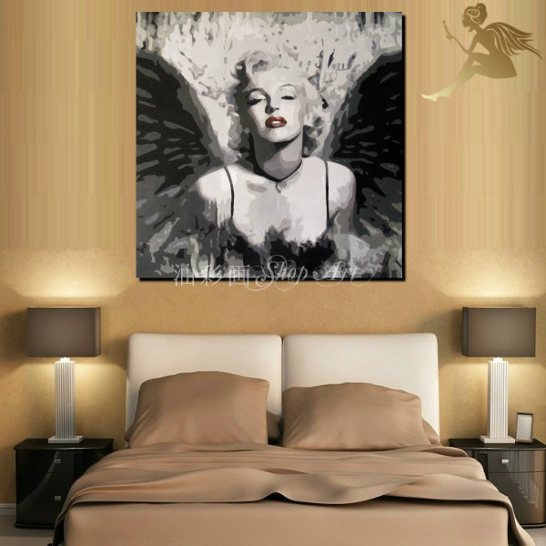 油彩画　人物　パネル　インテリア 楽天市場】特大 1パネル【手書きの油彩画】『モダン アートパネル