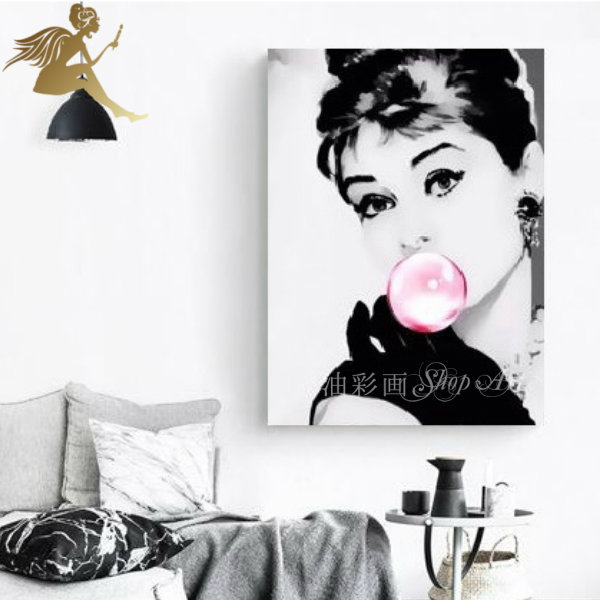 楽天市場】絵画 インテリア 【送料無料】壁掛け油絵 人物画 抽象画 絵