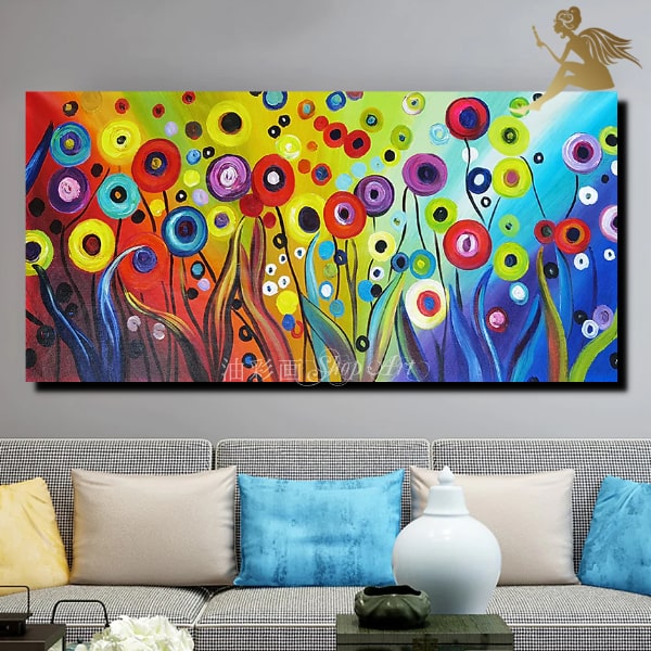 楽天市場】油絵 抽象画【手書きの油彩画】絵画 インテリア【送料無料