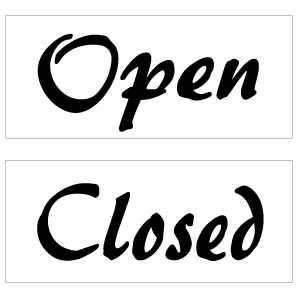 楽天市場】【オープンクローズ両面パネル看板・サイズ：幅約35×高約