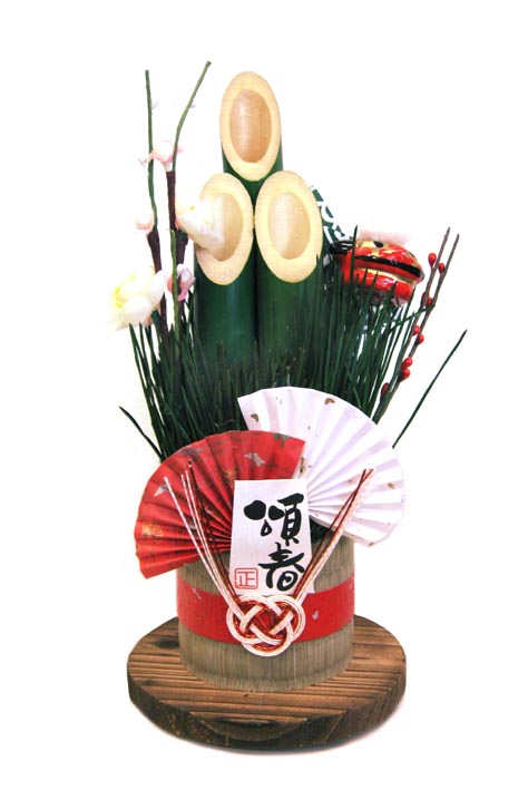 楽天市場】門松（中）舞鶴（40センチ）【門松】【お正月飾り
