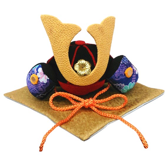 五月人形 武士風 陶器製　廣榮作 2508-honpo_h245-mo-501709