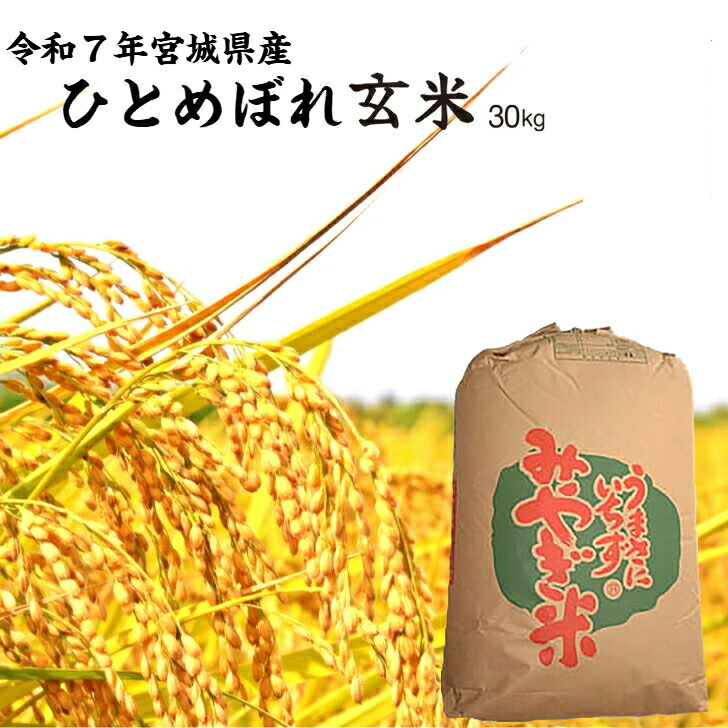 楽天市場】令和7年産 みやこがねもち 玄米 30 kg 【送料無料】 宮城県 
