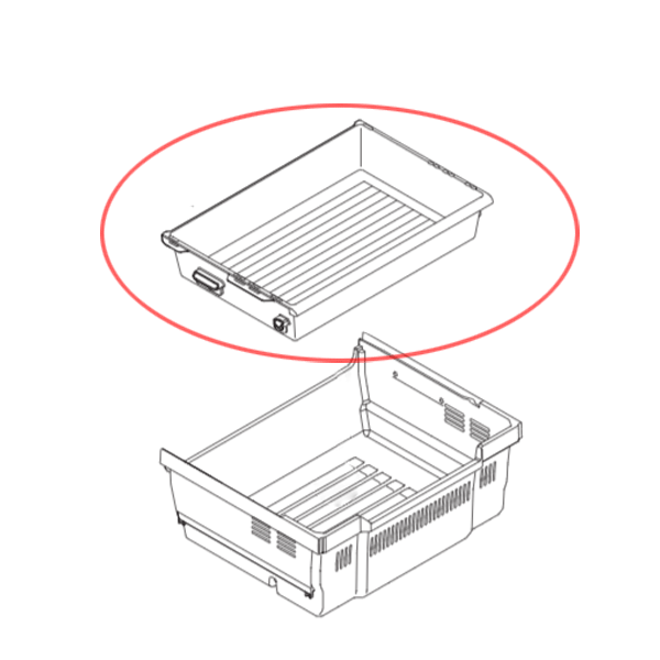 楽天市場】パナソニック 冷蔵庫 冷凍室 上段ケース FCT CNRAH-218390［Panasonic 純正 正規品 交換 部品 パーツ  新品]【送料無料】 : Web Shop ゆとり 楽天市場店