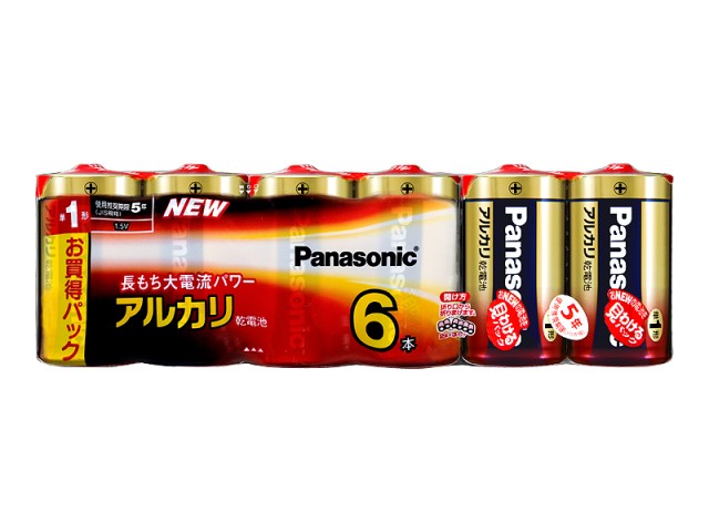 楽天市場】【送料無料】エボルタネオ 単1形 LR20NJ/6SW 6本パック×5個（合計30本）[パナソニック panasonic  乾電池エボルタNEO アルカリ 乾電池 単一 単1 長持ち アルカリ電池 高容量 LR20NJ6SW] : Web Shop ゆとり 楽天市場店