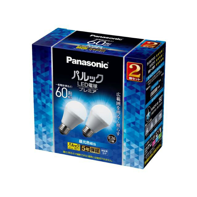 楽天市場】LDA7LGSK6A1K パナソニック LED電球 一般電球タイプ 60W形
