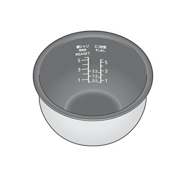 楽天市場】パナソニック IHジャー炊飯器 内釜 ARE50-L461 [ARE50-L46