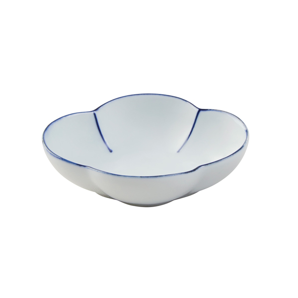 【新品】栗原はるみ　青い花デザイン 食器セット 4点セット lku-0782.jpg